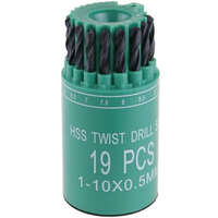 Burgije za metal HSS 19kom. Levior