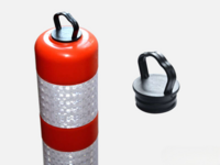 Čep sa navojem za stub i čunj Crni