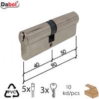 Cilindar za vrata CL2200 NIKL 90MM(40-50) 3K Q