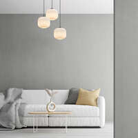 Dekorativna visilica, crna 3H-1xE27 - Slika 4