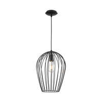 Dekorativna visilica crna 1H-1xE27
