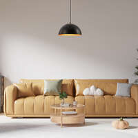 Dekorativna visilica crna 1H-1xE27 - Slika 2