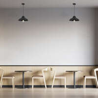 Dekorativna visilica crna 1H-1xE27 - Slika 4