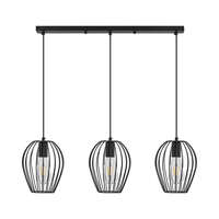 Dekorativna visilica crna 3H-3xE27 - Slika 2