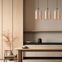 Dekorativna visilica zlatna 3H-3xE27 - Slika 4