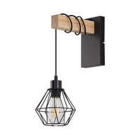 Dekorativna zidna svetiljka drvo 1H-1xE27 - Slika 2