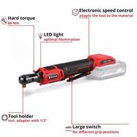 Einhell Akumulatorski usadni odvijač TE-RW 18/60 Li-Solo - Slika 2