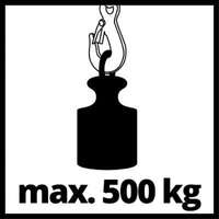 Električna dizalica 1.000W TC-EH 500 Einhell - Slika 5