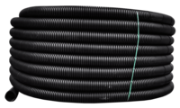 Elektroinstalaciono rebrasto crevo 40/32 125N crno