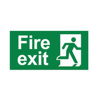 EXIT znak- požar izlaz PVC