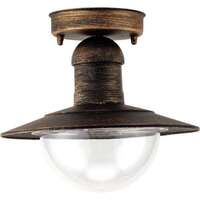 Fenjer plafonska Imperial 1xE27 IP44 crno-zlatna