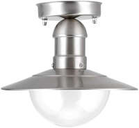 Fenjer plafonska Imperial 1xE27 IP44 satin-nikl