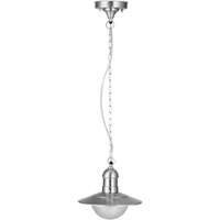 Fenjer visilica Imperial 1xE27 IP44 saten-nikl