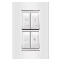 Indikator kupatila 4x16A 250V vertikalni Experience