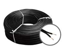 Kabli P/L 2x0.75 crni licnasti