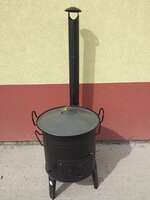 Kazan za mast i čvarke - oranija i ložište 60L - Slika 2