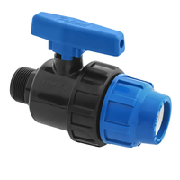 Kompresiona slavina PN 10 sa spoljnim navojem 40x5/4''