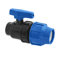 Kompresiona slavina PN 10 sa unutrašnjim navojem 50x6/4''