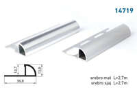 Lajsna za stepeništa i keramiku 14719 - mat