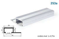 Lajsna za stepeništa i keramiku 253A 2.7m