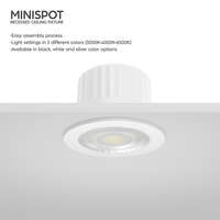 LED minispot svetijlka 3W 3C 6500K - Slika 6