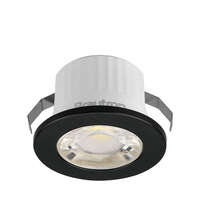 LED minispot svetijlka 3W 6500K crna