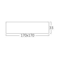 LED panel 12W kvadratni beli IP40 6500K - Slika 6