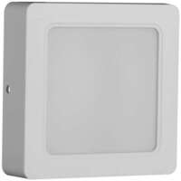 LED panel kvadratni nadgradni 12W plastični 4000K - Slika 1