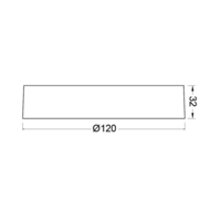 LED panel nadgradni 6W beli 6500K - Slika 5