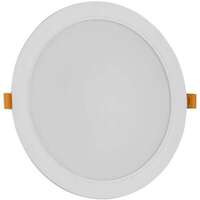 LED panel okrugli ugradni 24W plastični 3000K