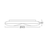 Led plafonjera JADE-SRE 3u1 okrugla 44W - Slika 4