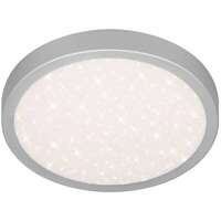 LED plafonjera Oyster Pandora V2 zvezdice srebrna 15W 4000K