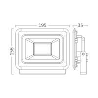 Led reflektor 50W-IP65 - 6500K - Slika 4