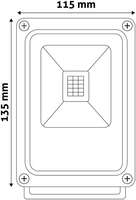 LED reflektor tanki 4000K 10W - Slika 4