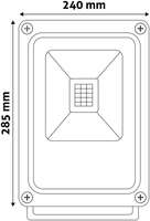 LED reflektor tanki 4000K 50W - Slika 4