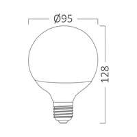LED sijalica 14W 3000K E27 - Slika 3