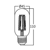 LED sijalica 4W E27 2200K - Slika 4