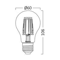 LED sijalica 6W, E27, 2700K - Slika 3