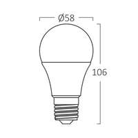 LED sijalica A60 9W 3000K E27 - Slika 5