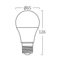 LED sijalica A70 16W 3000K E27 - Slika 3