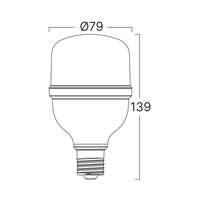 LED sijalica T80 20W 6500K E27 - Slika 4
