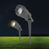 Led ubodna baštenska svetiljka siva 9W zelena IP65 - Slika 2