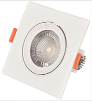 LED ugradna kvadratna spot lampa 5W IP20 3000K Bela - Slika 5