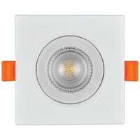 LED ugradna kvadratna spot lampa 5W IP20 4000K Bela