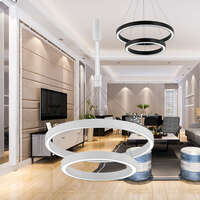 Led visilica, okrugla bela, 65W-3U1 - Slika 2