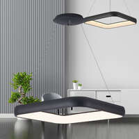 Led visilica kvadratna crna 46W-3U1-IP20 - Slika 2