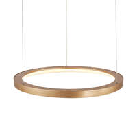 Led visilica okrugla zlatna 46W-3U1-IP20 - Slika 3