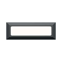 LED Zidna svetiljka crna 5W-3IN1-IP65