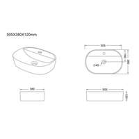 Nadgradni lavabo S/MEB/C 01 LINNI - Slika 3