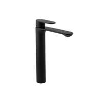 Visoka slavina za lavabo TEMZA black LINNI